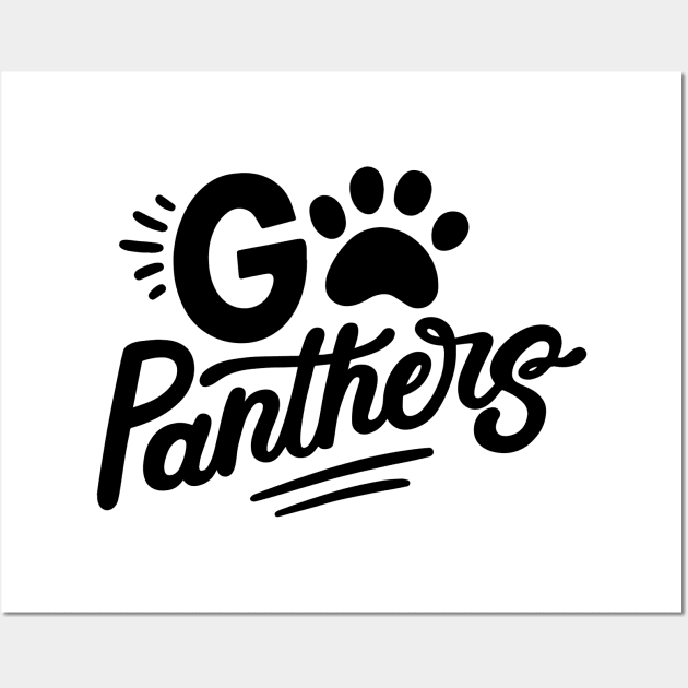 Go Panthers Wall Art by p308nx